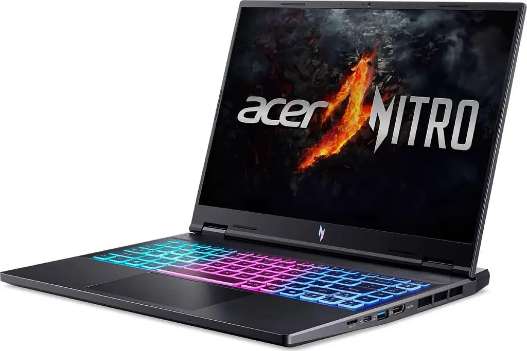 Ноутбук Acer 14 Nitro 14 AN14-41 WUXGA IPS, AMD R5-8645HS, 16GB, F512GB, NVD4050-6, Lin, чорний (NH.QSREU.004) - фото 3