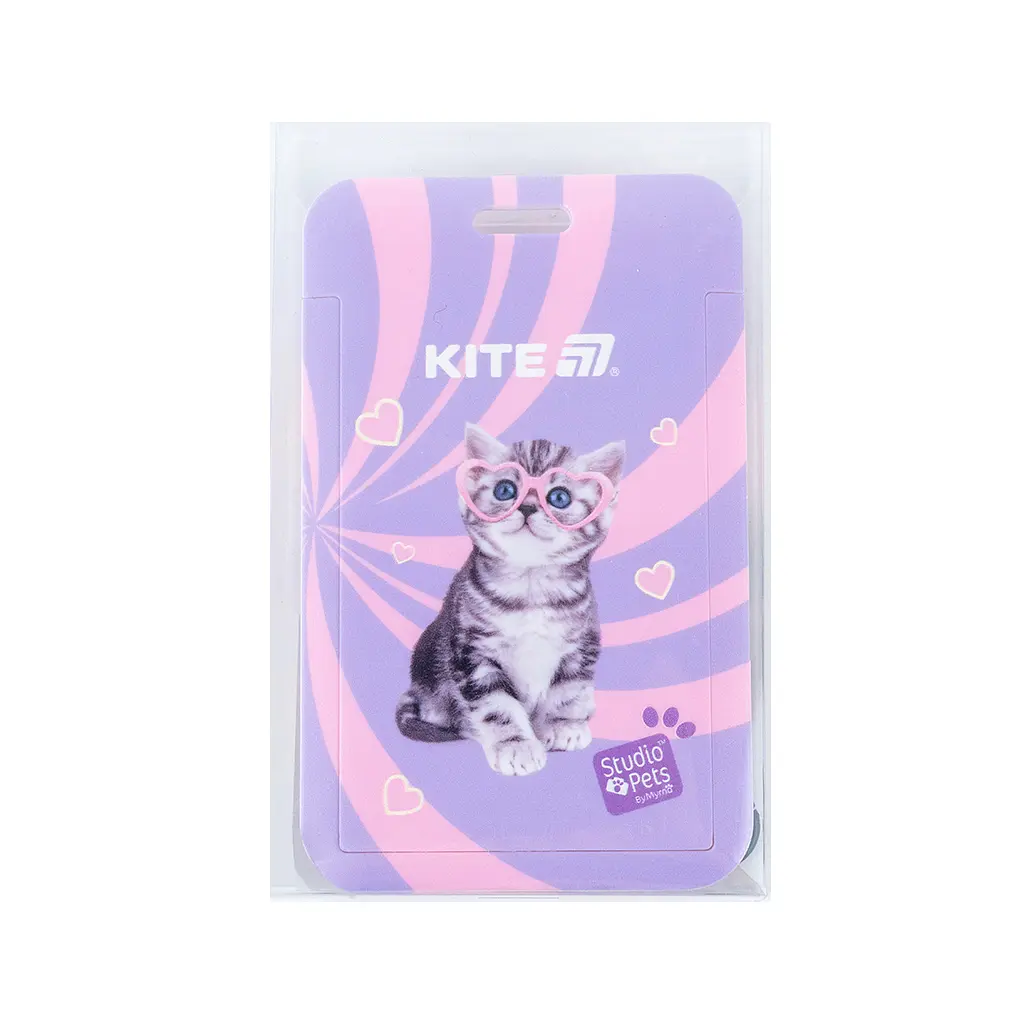 Бейдж Kite слайдер Studio Pets, рожевий (SP25-450) - фото 3
