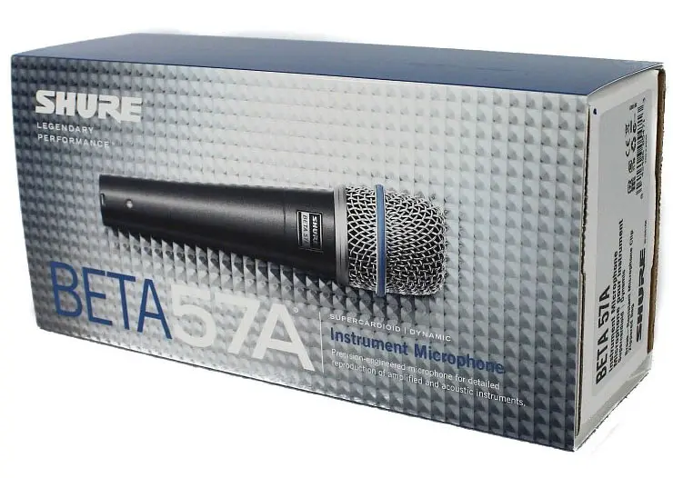 Мікрофон інструментальний Shure Beta 57A - фото 2