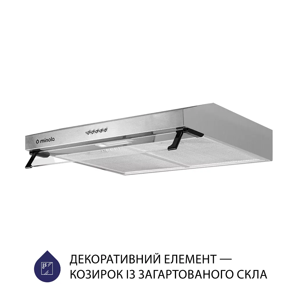 Витяжка плоска Minola HPL 614 I - фото 4