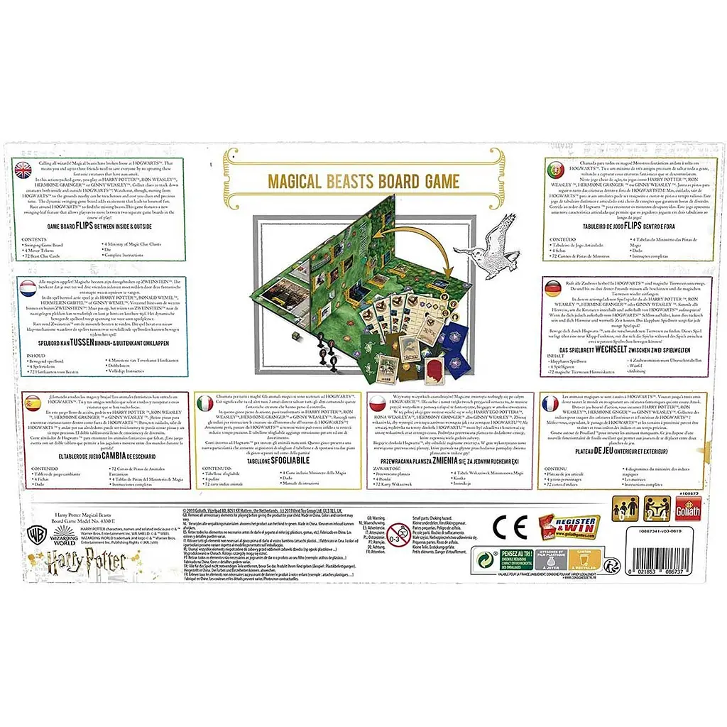 Настільна гра Goliath Гаррі Поттер Чарівні звірі (108673.006) - фото 3
