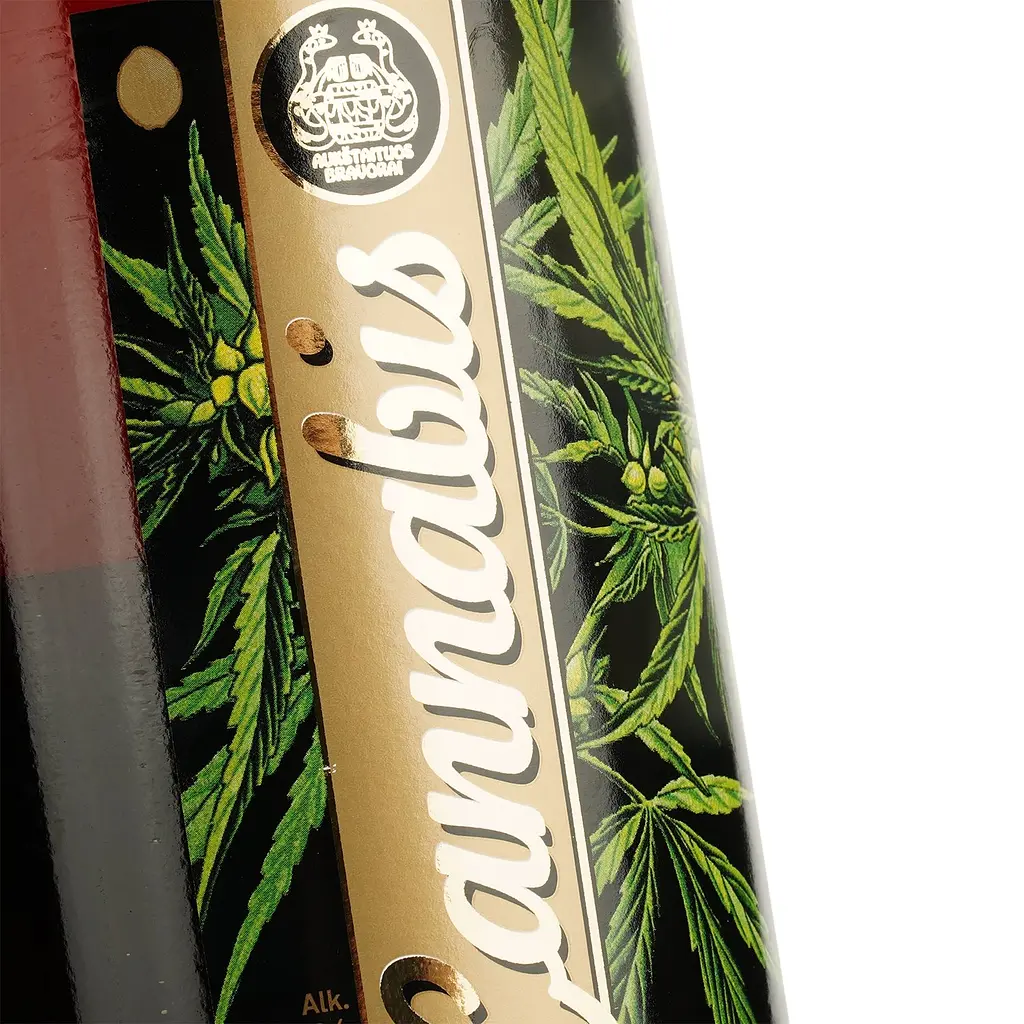 Уцінка. Пиво Aukstaitijos Bravorai Cannabis напівтемне нефільтроване 5% 1 л - фото 3