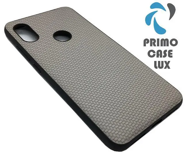Чехол накладка Primo Case Lux для Xiaomi Redmi Note 6 Pro Light Grey - фото 4