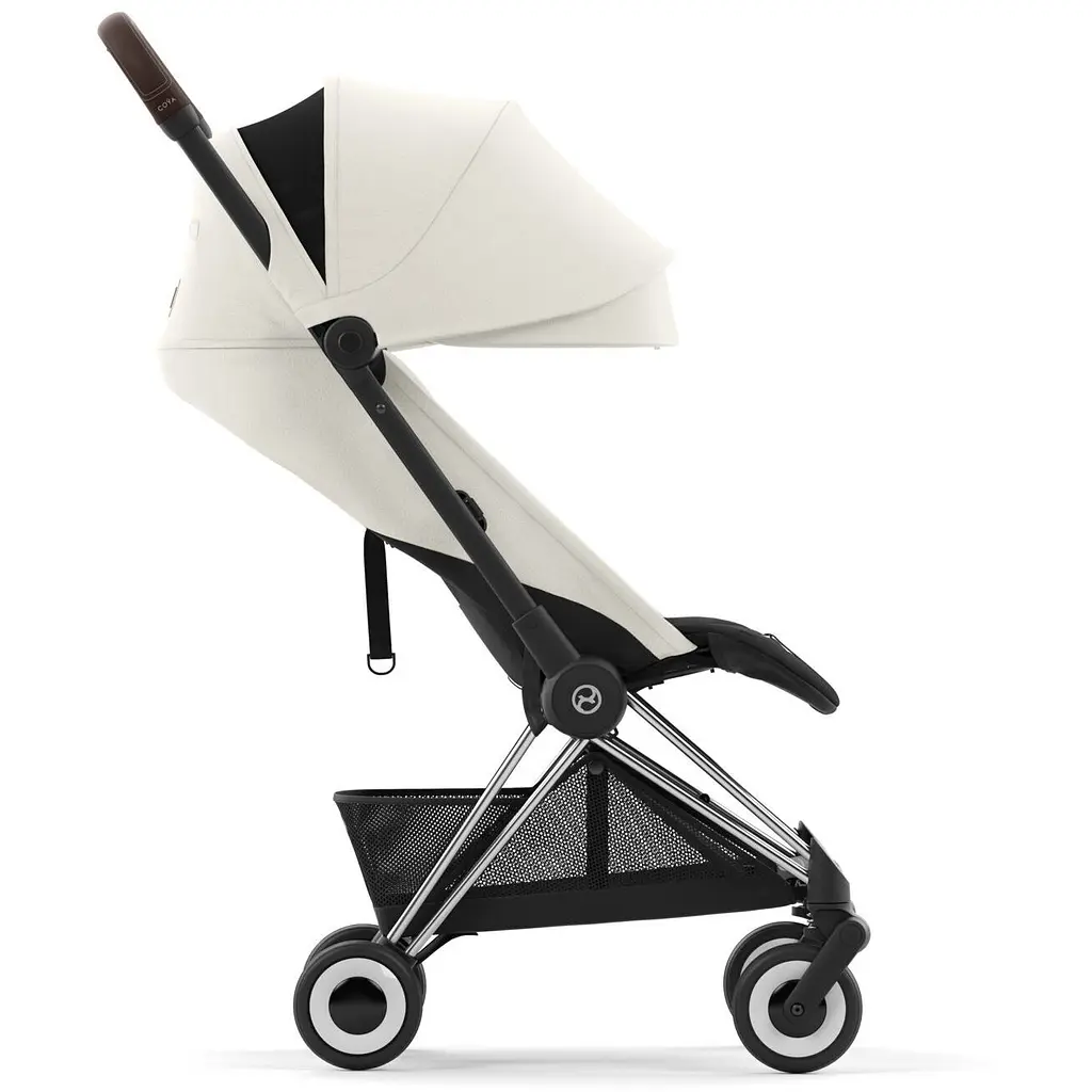 Коляска Cybex Coya Chrome Dark Brown Off White (522004405) - фото 3