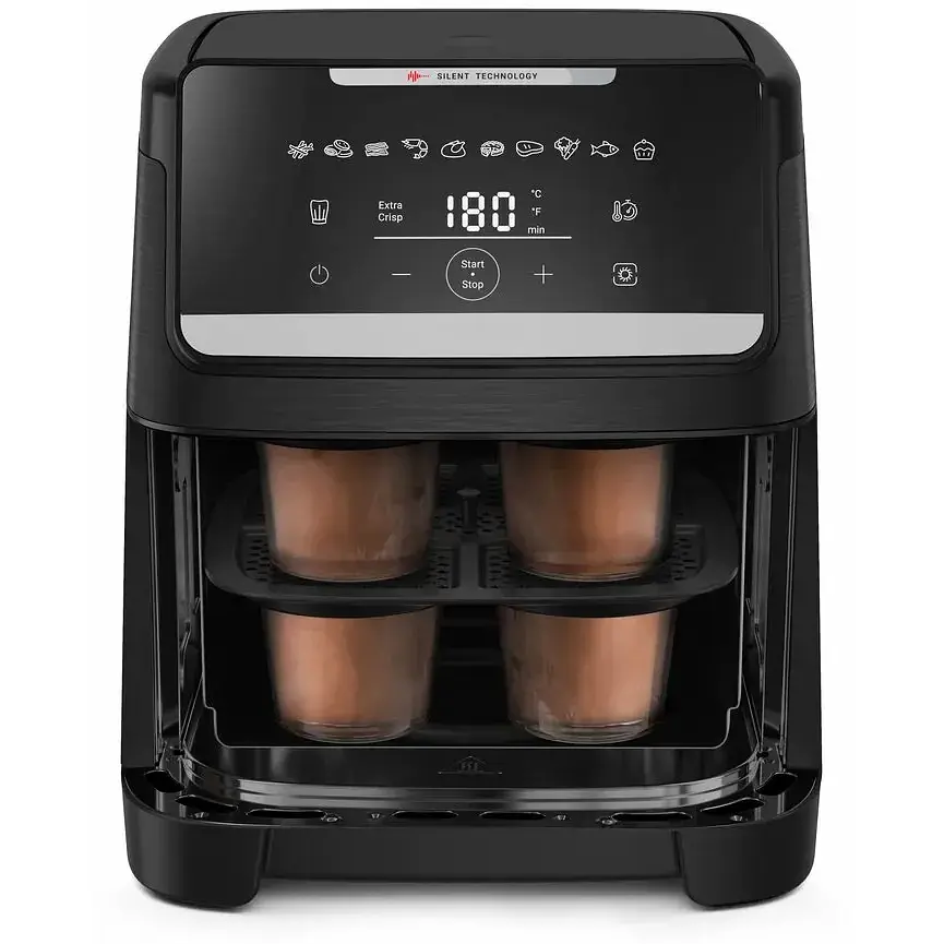 Мультипіч Tefal Easy Fry Silence XXL 1800 Вт темно-сіра (EY846HE0) - фото 4