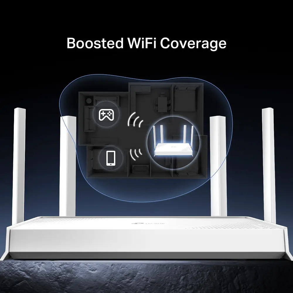 Бездротовий роутер - маршрутизатор Wi-Fi 7 - TP-LINK Archer BE220W 3600MBPS DUAL band - фото 7