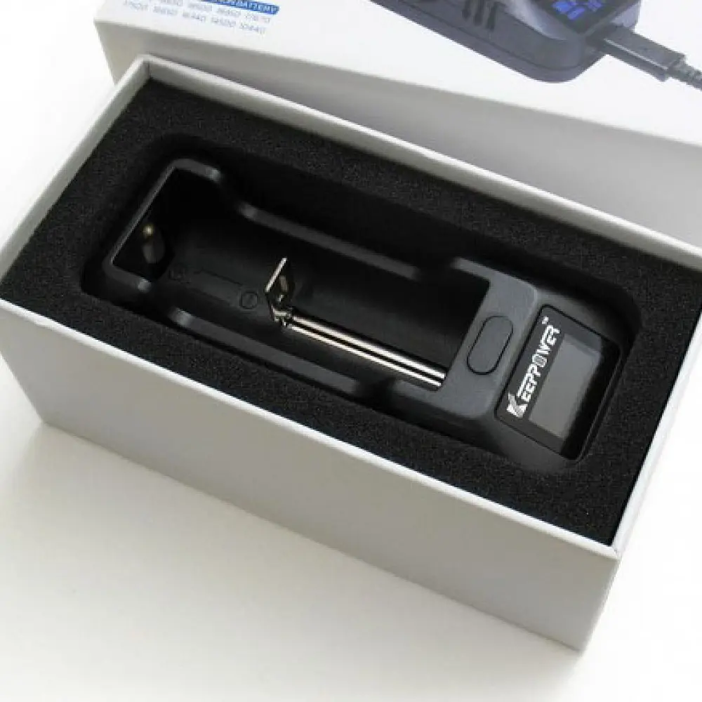 Зарядний пристрій Keeppower L1 LCD USB (1А) для акумуляторів - фото 8