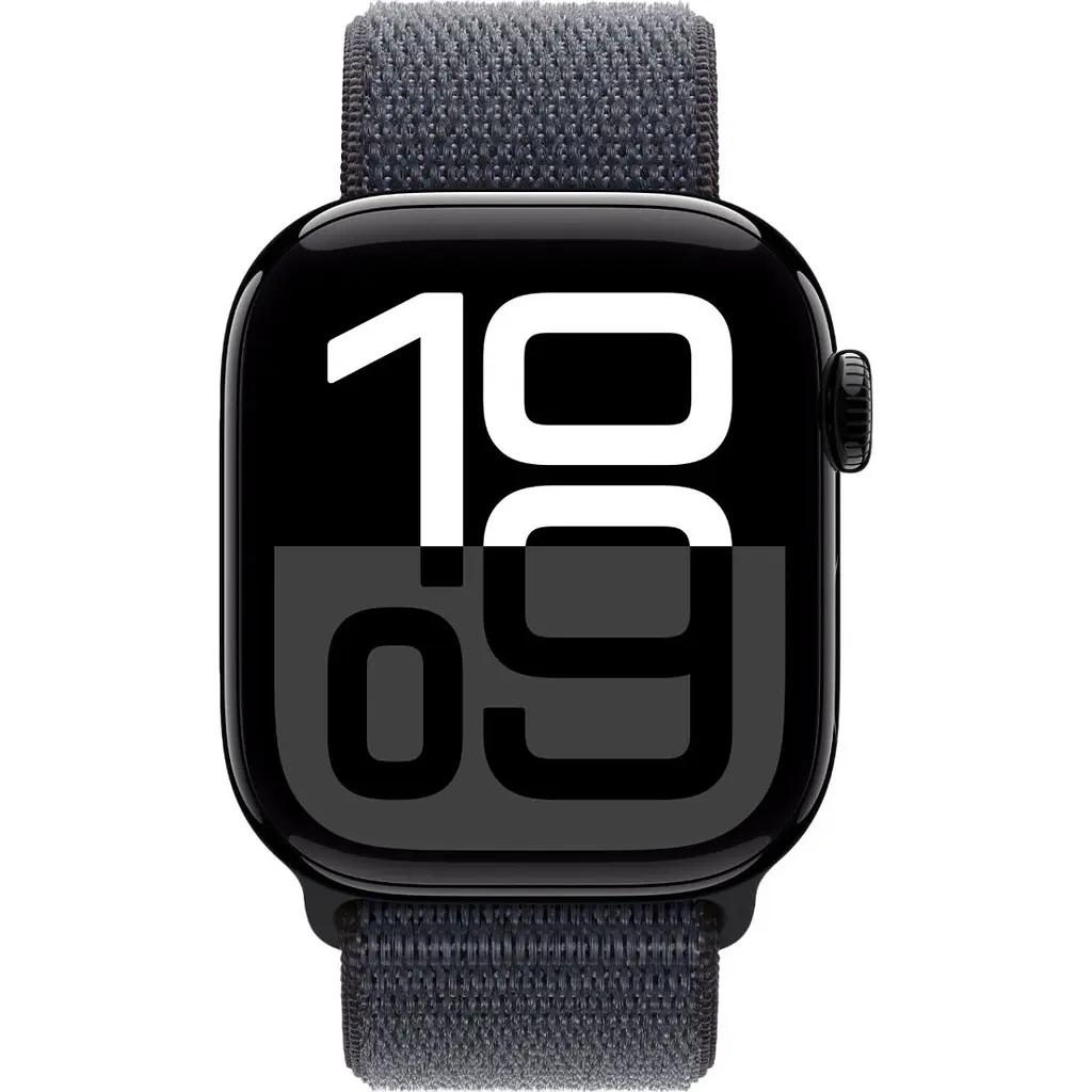 Смарт-годинник Apple Watch Series 10 GPS 42mm Jet Black Aluminum Case with Ink Sport Loop (MWWG3) [114985] - фото 2