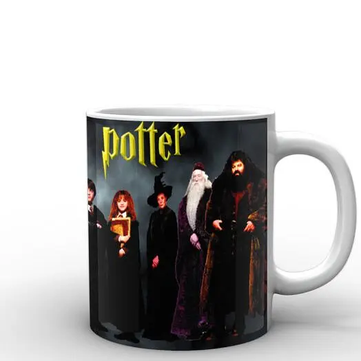 Кухоль GeekLand Harry Potter Гаррі Поттер учні Хогвартсу HP.02.012 330 мл білий - фото 2