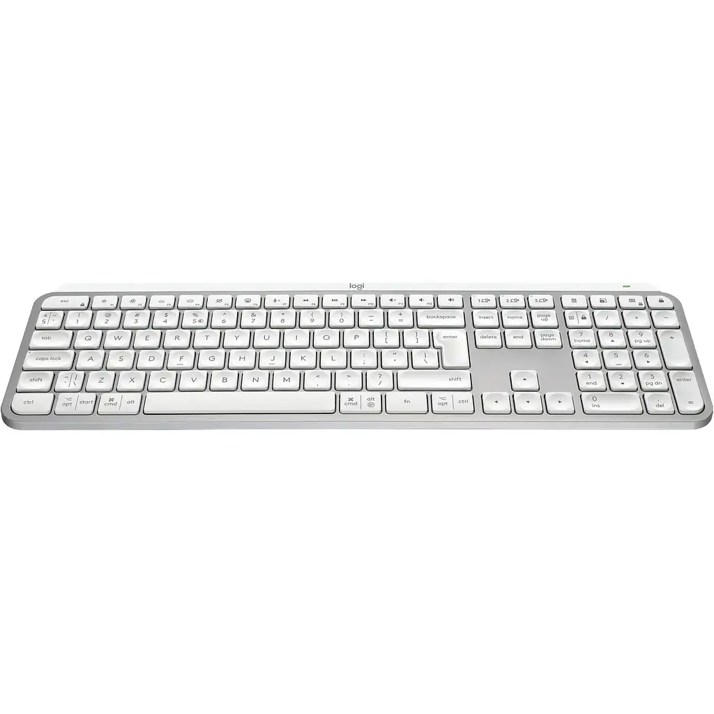 Клавіатура Logitech MX Keys S Wireless Pale Grey UA [920-011588] [96061] - фото 3