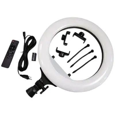 Кольцевая лампа RL-14 Soft Ring с пультом  - фото 3