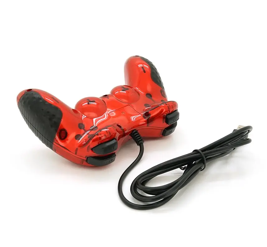 Геймпад джойстик Microkingdom 8700 DoubleShock USB Red - фото 4