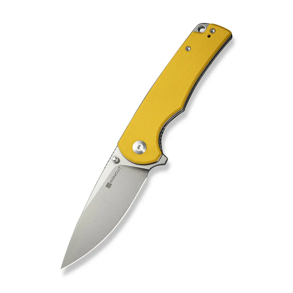 Ніж складаний Sencut Praktisk S24019-2 жовтий G10 - фото 2