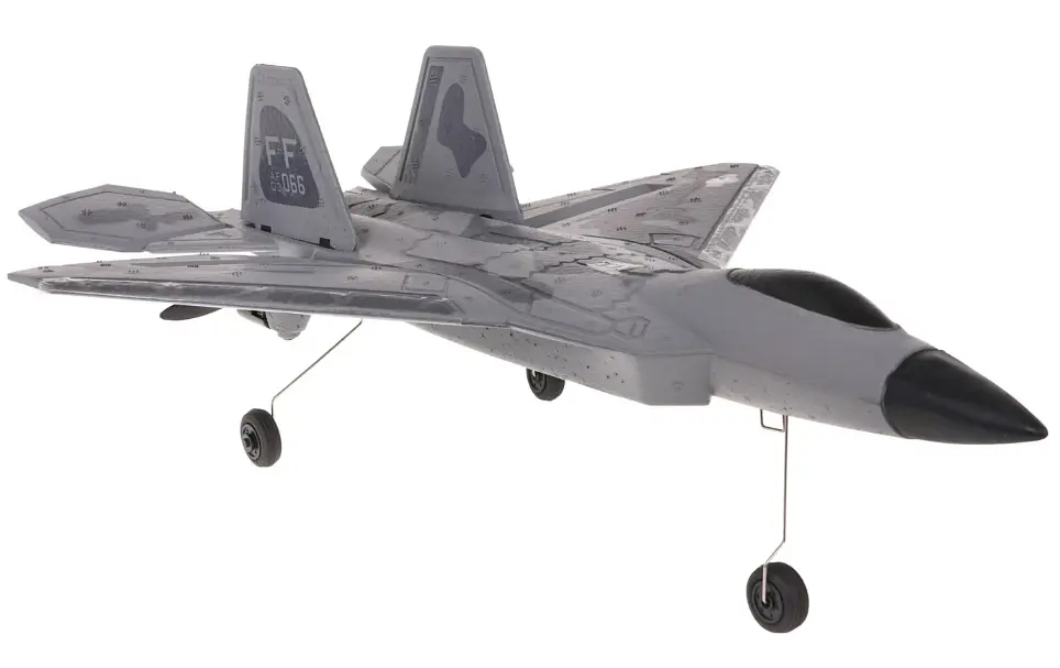 Літак винищувач на радіокеруванні дитячий Ramiz Raptor F-22 з LED-підсвіткою - фото 6