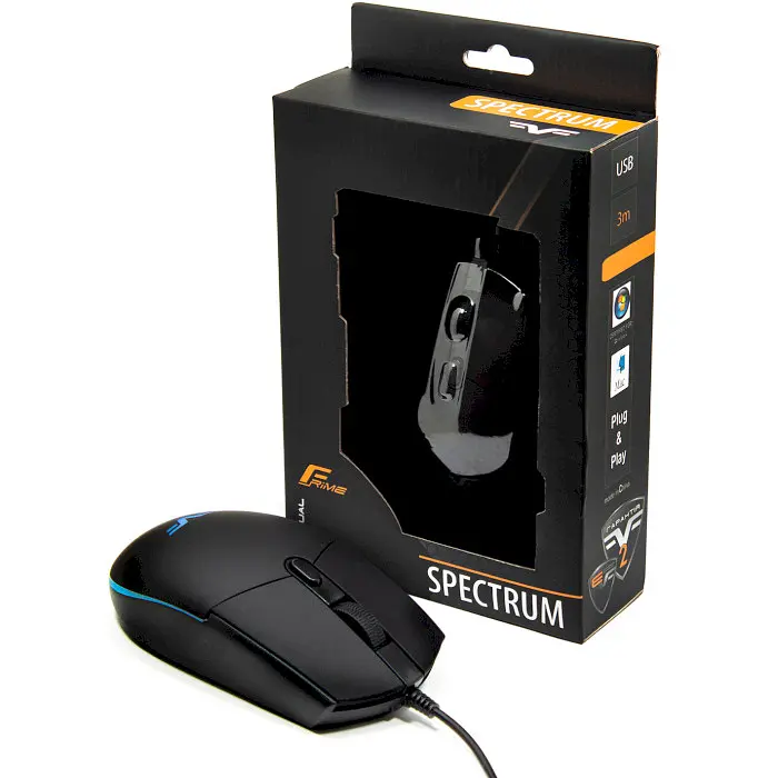 Мышь Frime Spectrum USB Black (FMC2205) - фото 5