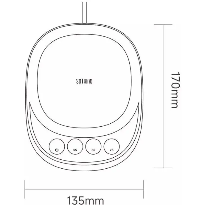 Підставка для підігрівання чашок Sothing Standard (DSHJ-S-2206B) - фото 4