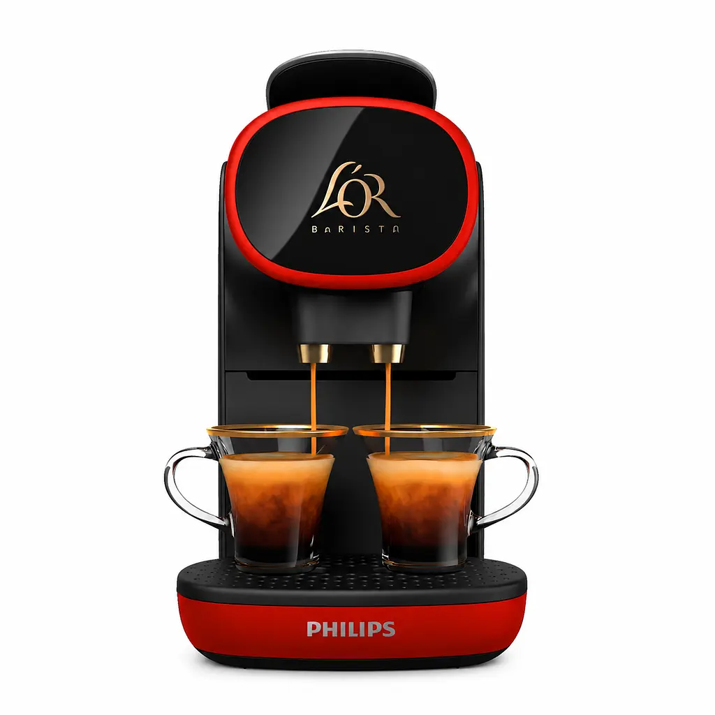 Кавоварка капсульна Philips L'OR Barista Rossa + 10 капсул L'OR - фото 3