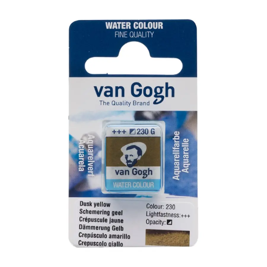 Фарба акварельна Van Gogh (230) Жовтий сутінковий кювета Royal Talens (8712079419011)