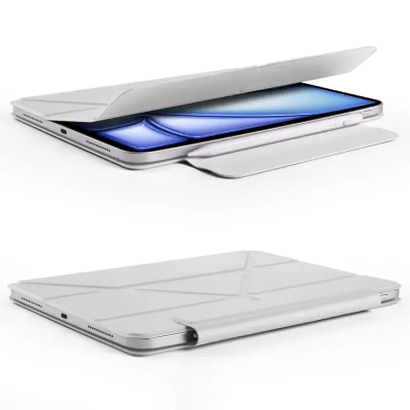Чохол до планшета BeCover Ultra Slim Origami Magnetic Apple iPad Mini 7 2024 Gray (712949) - фото 6