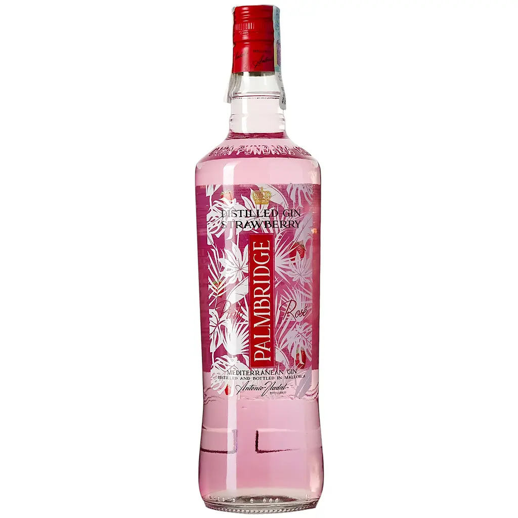 Джин Palmbridge Fresa Strawberry 37.5% 1 л