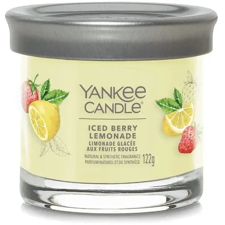 Свеча Yankee Candle Small Iced Berry Lemonade Холодный ягодный лимонад 122 г (1744734E) - фото 2