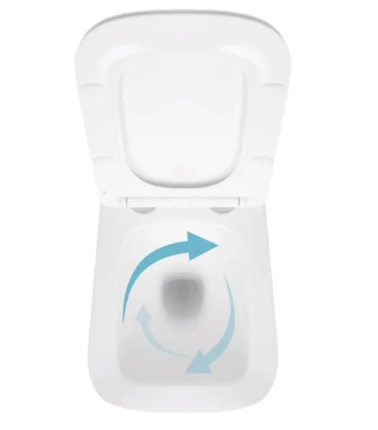 Набір Q-tap Nest 4 в 1 підвісний унітаз Crow Ultra Quiet 520x360x290 + комплект інсталяції QT05335172W48187 - фото 5