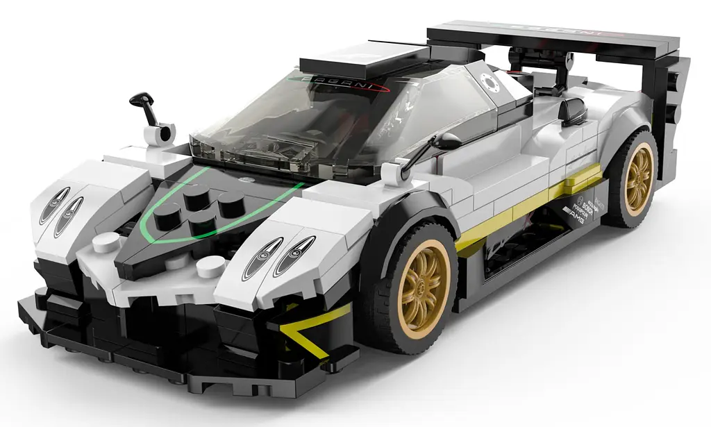 Конструктор детский автомобиль Pagani Zonda R белый RASTAR - фото 8