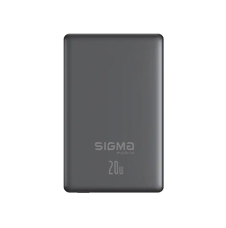 Портативна батарея Sigma mobile X-power SI10A7QL-MAG 10000 mah Grey - фото 3