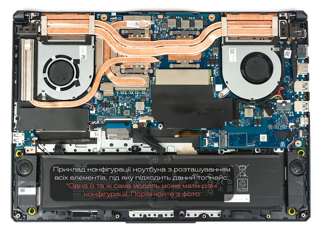 Топкейс ноутбука / верхня панель та клавіатура для ноутбука Asus TUF Gaming FA506IV, FX506IV (90NR03L1-R32UA0) Оригінал від Asus, Верхня панель клавіатури - фото 3