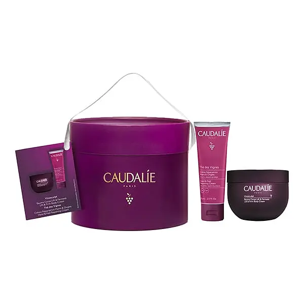 Набір Caudalie Vinosculpt: Крем для тіла Vinosculpt, зміцнення та ліфтинг, 250 мл + Крем для рук та нігтів Thé des Vignes, 75 мл (2841) - фото 2