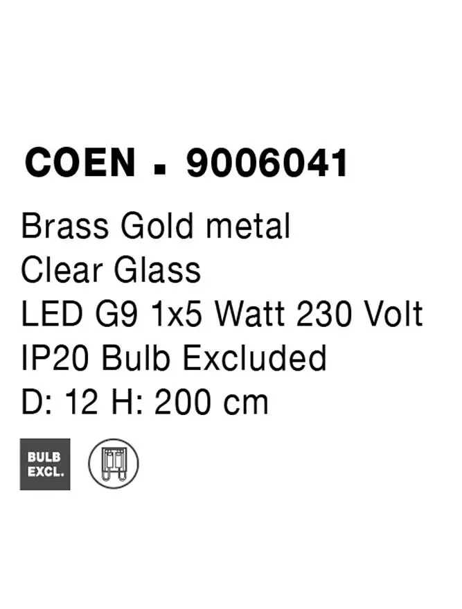 Підвіс Nova Luce COEN 9006041 - фото 7