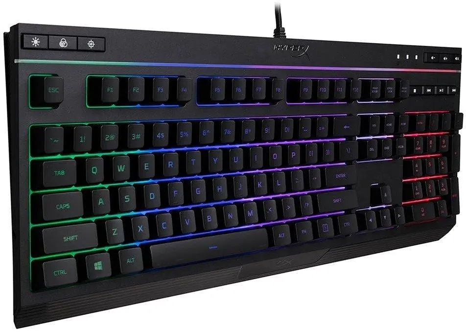 Клавиатура игровая HyperX Alloy Core USB RGB (Eng, Ukr) Black (4P4F5AA) - фото 3