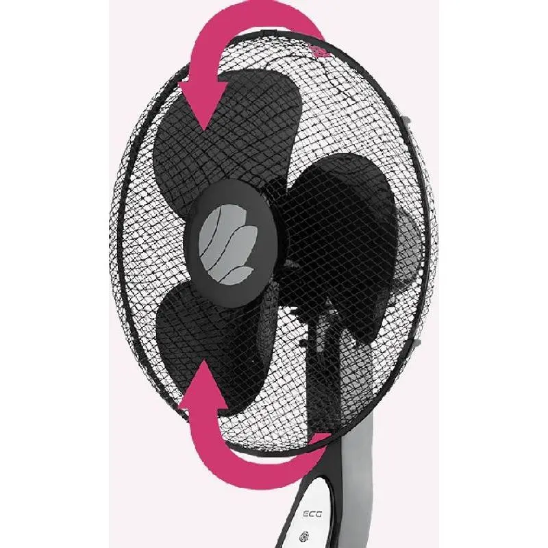 Вентилятор ECG FS 40 R Black - фото 3