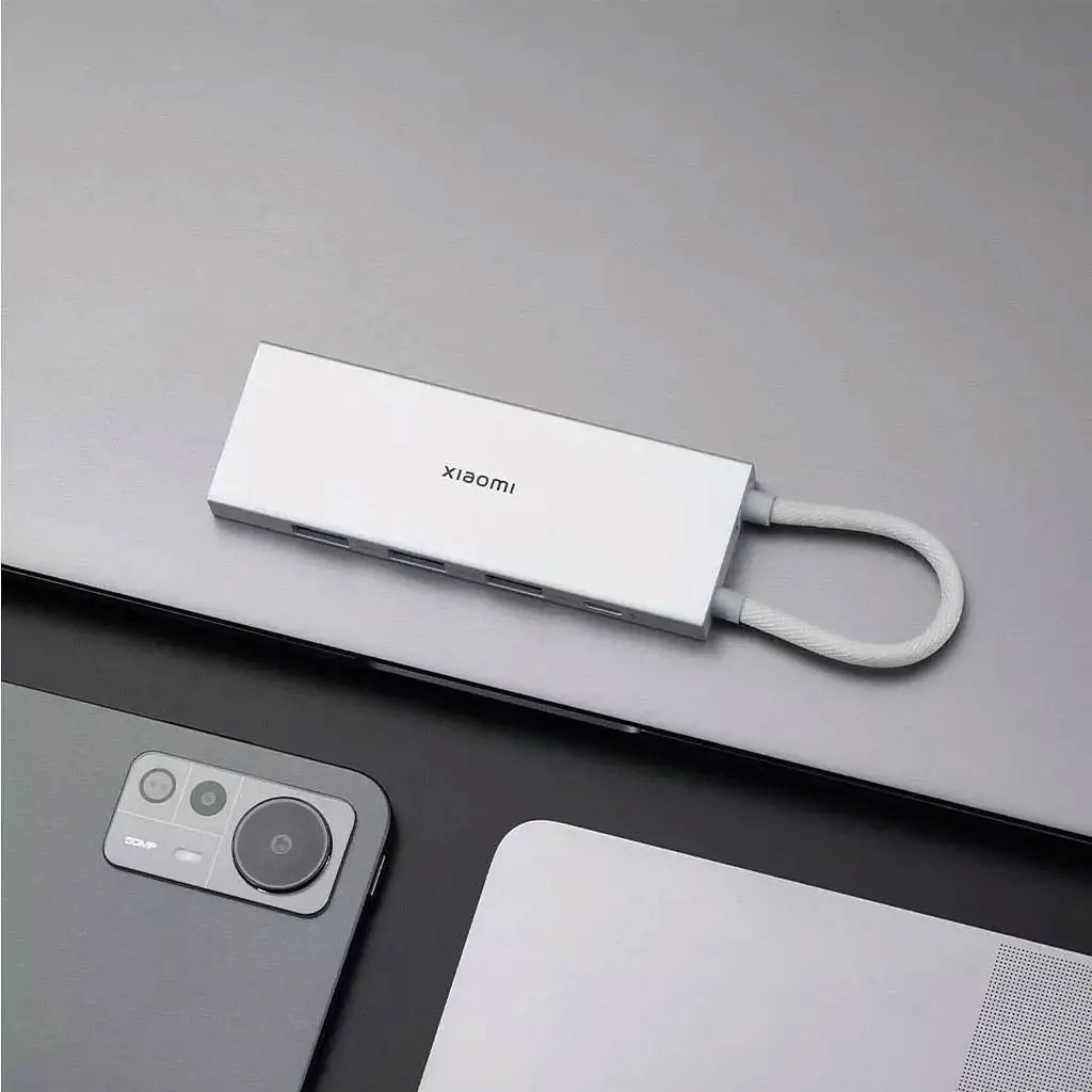 USB-хаб Xiaomi Type-C 5-in-1 Docking Station (XMDS05YM) [81685] - фото 4