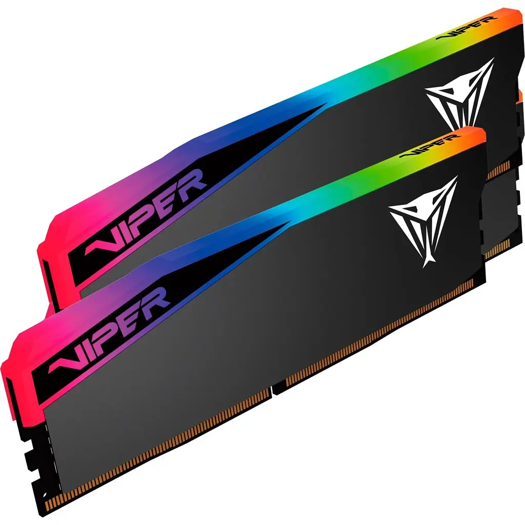 Модуль пам'яті DDR5 Patriot Viper Elite 5 Ultra RGB 2x16 ГБ 6400 МГц матово-чорний (VEUR532G6432K) [175553] - фото 3