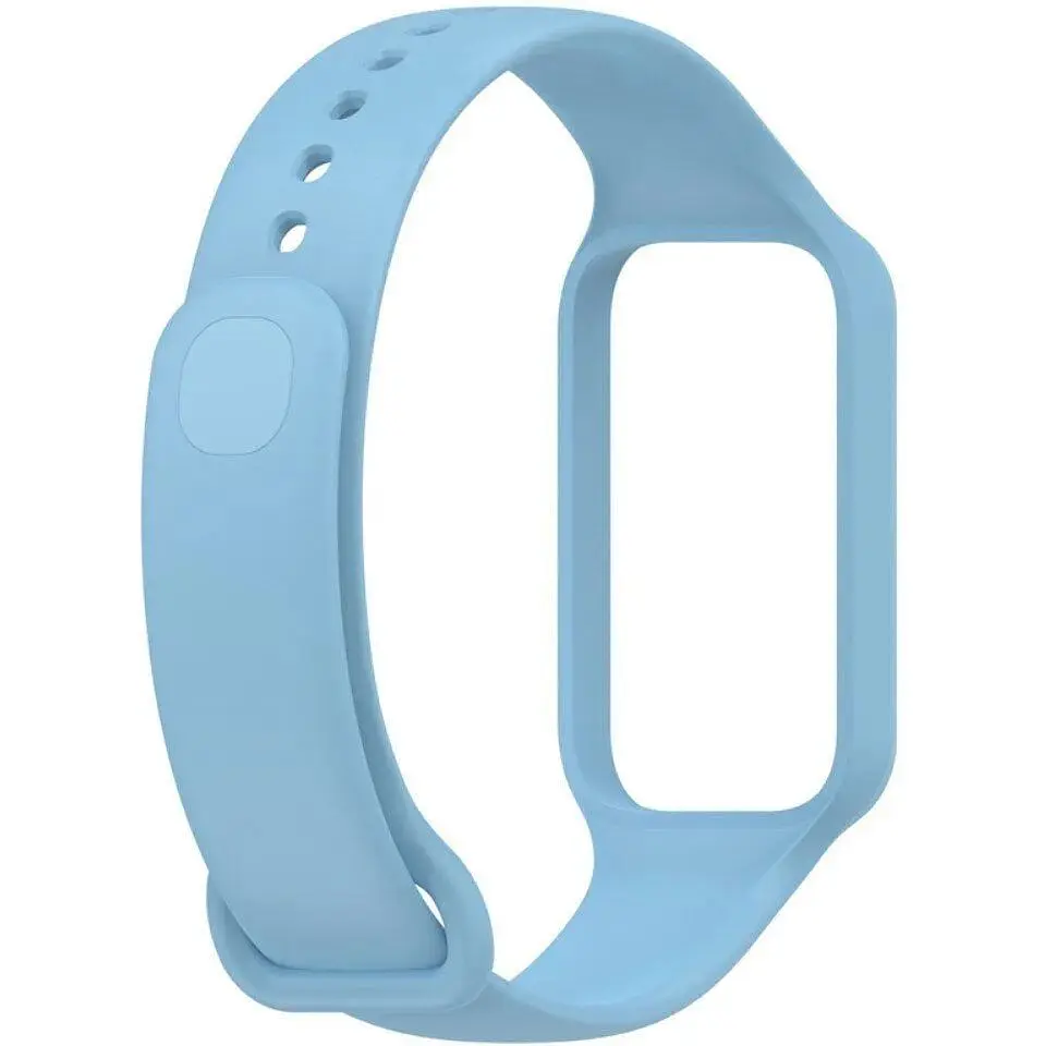 Силіконовий ремінець BeCover для Xiaomi Redmi Smart Band 2 Blue (709362) - фото 4