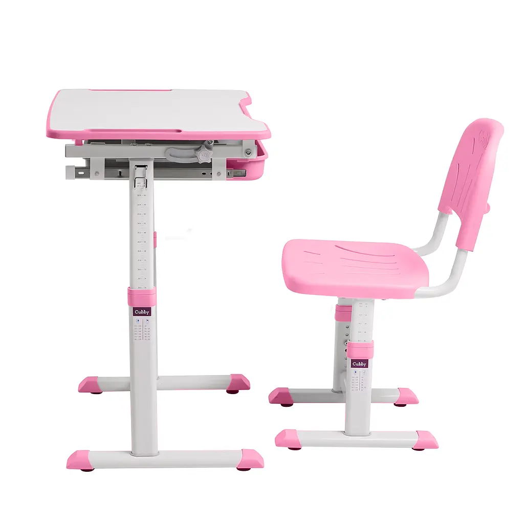 Растущая детская парта Cubby Sorpresa Pink со стульчиком - фото 5