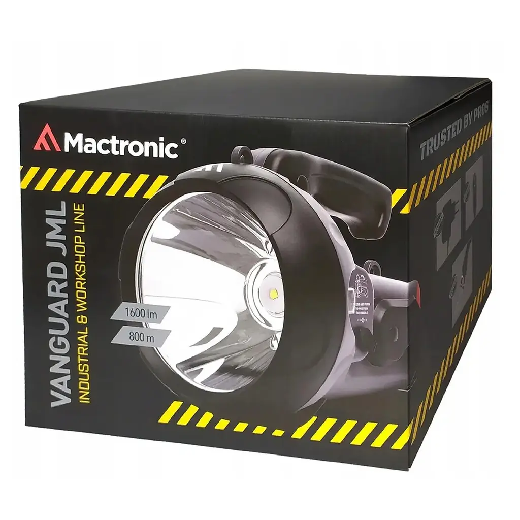 Ліхтар пошуковий Mactronic Vanguard JML (1600 Lm) White/Red LED Rechargeable (PSL0022) - фото 7