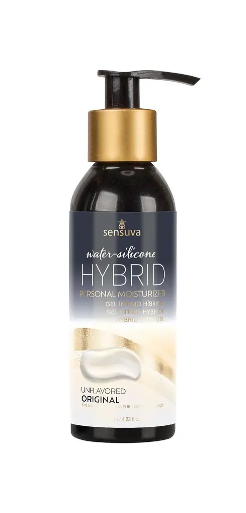 Змазка водно-силіконова Sensuva Hybrid Formula (125 мл) без цукру, можна для оральних пестощів