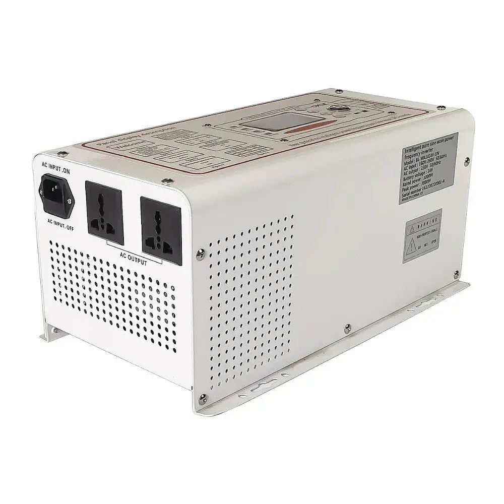 Джерело безперебійного живлення GXQC UPS 1000W/3000W DC 24V AC 220V чистий синус - фото 3