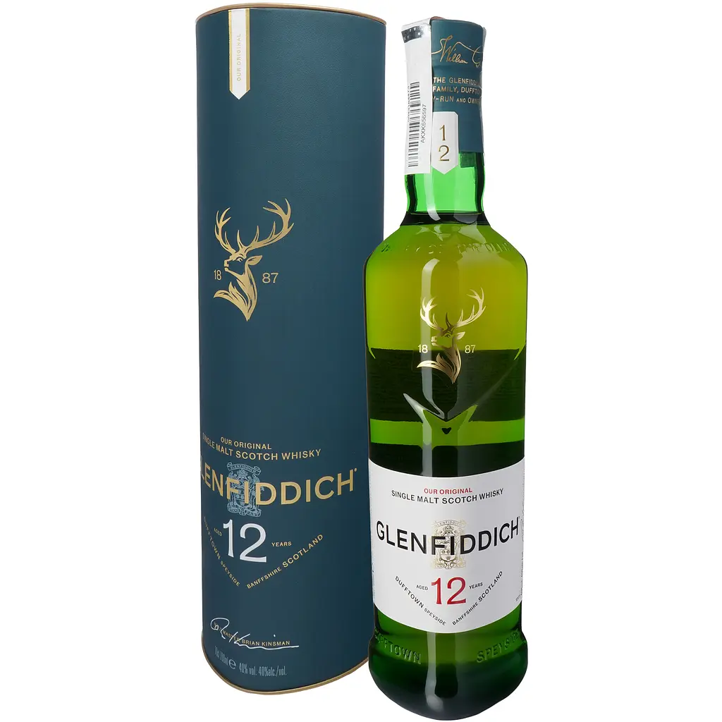 Віскі Glenfiddich 12 yo Single Malt Scotch Whisky 40% 0.7 л в подарунковій упаковці - фото 2