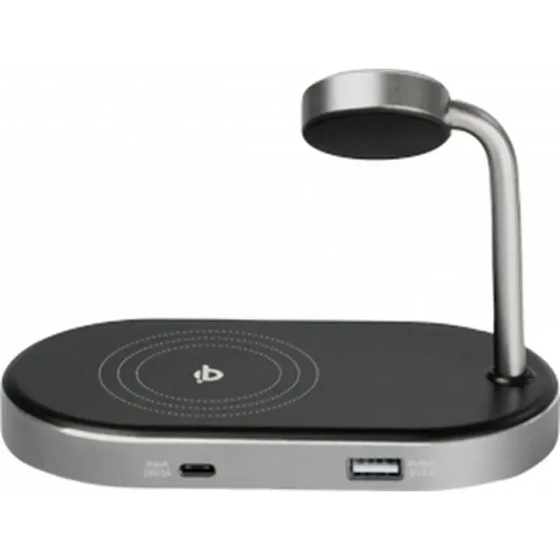 Зарядний пристрій Verbatim 3in1 Apple Watch and iPhone Charging Stand (49556) - фото 4