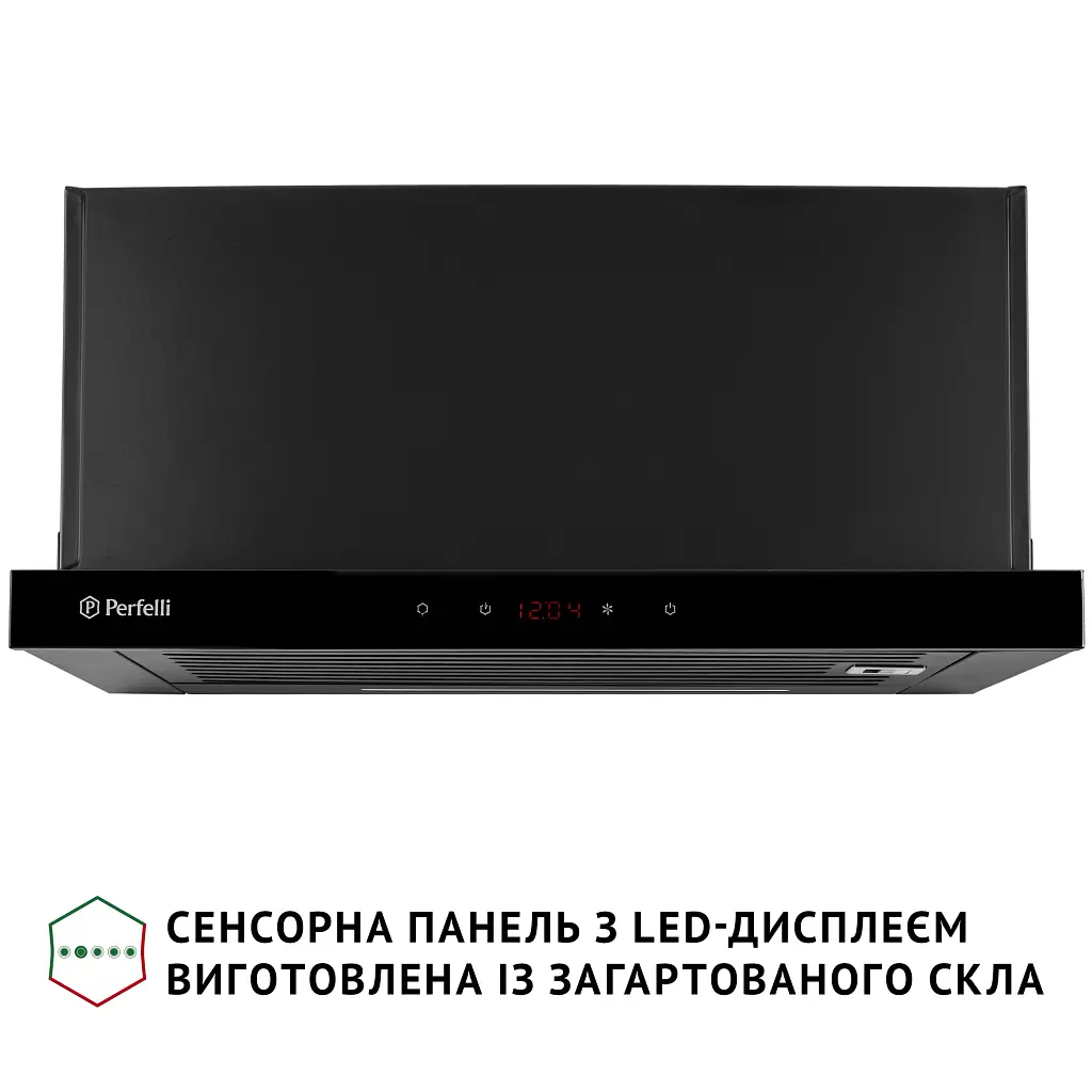 Витяжка телескопічна PERFELLI ISEO 6PSF NERO - фото 2