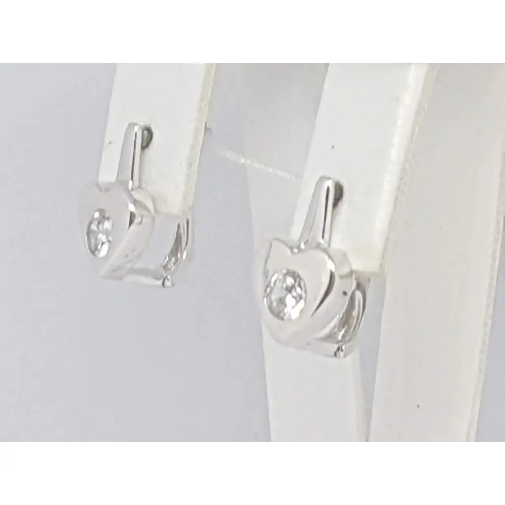 Золотые серьги Столичная Ювелирная Фабрика с фианитами. 105331Б - фото 3