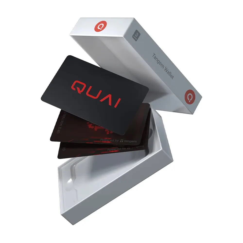 Криптогаманець Tangem Wallet 2.0 Quai — набір з 3 карток (TG-QUAI) - фото 2