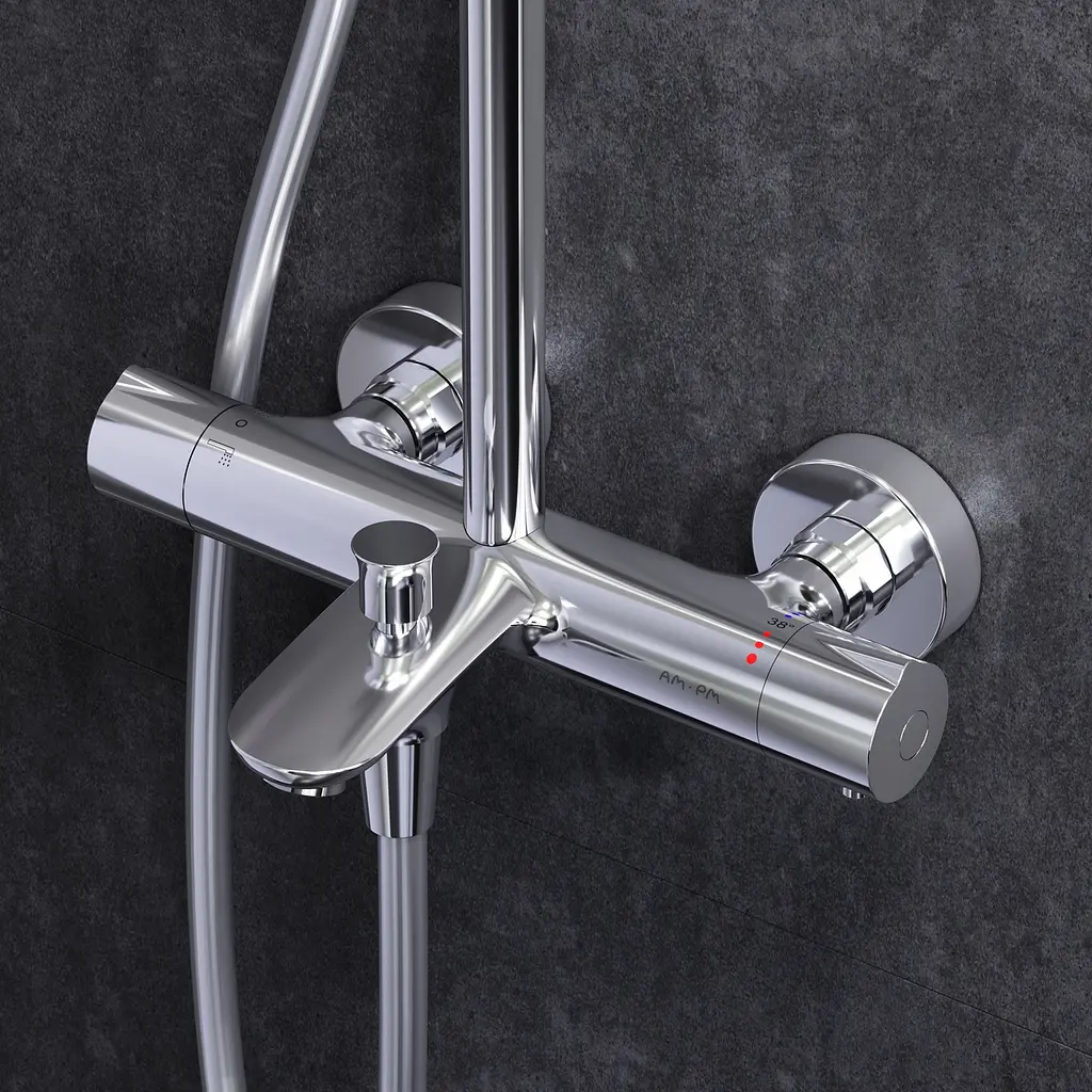 Душевая система ShowerSpot с термостатом AM.PM Like F0780500 - фото 4
