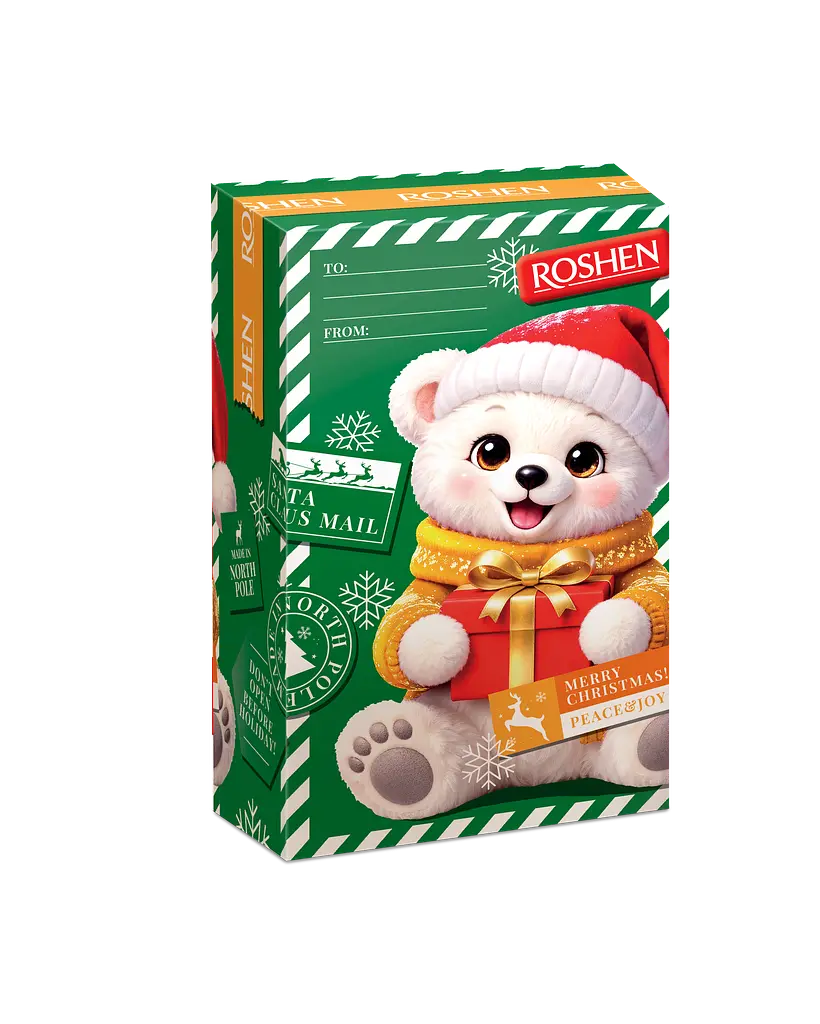 Новорічний набір Roshen Roshen Ведмедик 425г