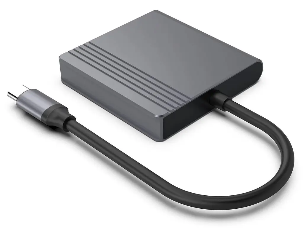 Адаптер Cablexpert A-CM-HDMIFDPF-01, USB Type-C на HDMI/DP - фото 2