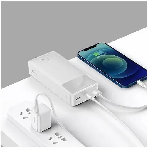 Портативний акумулятор Baseus Bipow Digital Display Power Bank 30000mAh 2USB 1Type-C 3A 15W QC (PPDML-K02) PPDML-K02 - фото 7