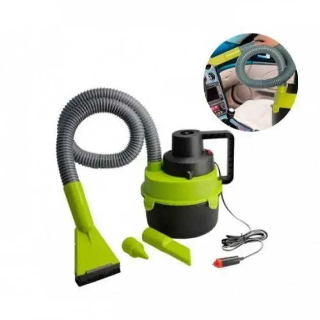 Пилосос автомобільний Shoe rack Black Series 12V Multi-Function Wet & Dry Vacuum Digital від прикурювача - фото 4